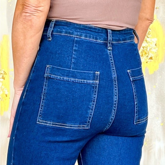 AnnieWear Dark Denim size Large (10/12) - Picture 2 of 7